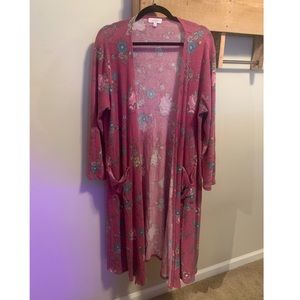LulaRoe Sarah Duster Cardigan with Pockets